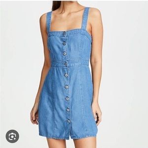 BB Dakota blue denim dress size 8